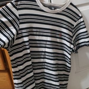 Striped Volcom tee